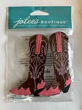 Cowgirl Boots 3D Stickers Horse Guitar Hat Star Scrapbooking Junk Journaling