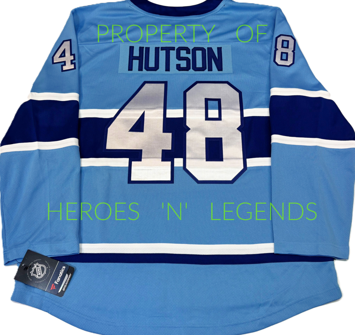 M-L-XL * LANE HUTSON MONTREAL CANADIENS REVERSE RETRO FANATICS