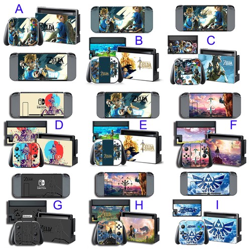 Regular Nintendo Switch Konsole Joy Con Skins The Legend of Zelda Aufkleber Sticker