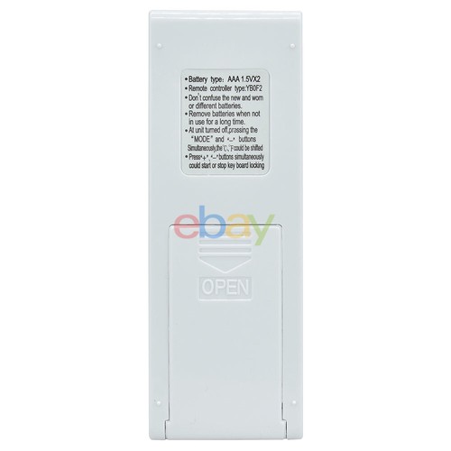 New YBOF2 For GREE AC Air Conditioner Remote Control YB0F2 YADOF YB1F2 Y502K - Picture 3 of 5