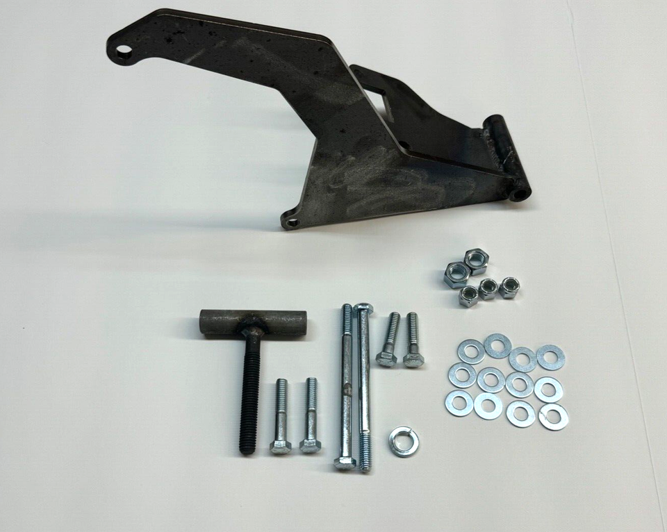 Small Block Chevy A/C Air Compressor Bracket Drivers Side Mount Short ...