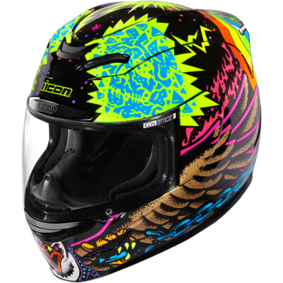 ICON AIRMADA TURBO LOVER ANGEL WINGS TL MOTORCYCLE CRASH HELMET