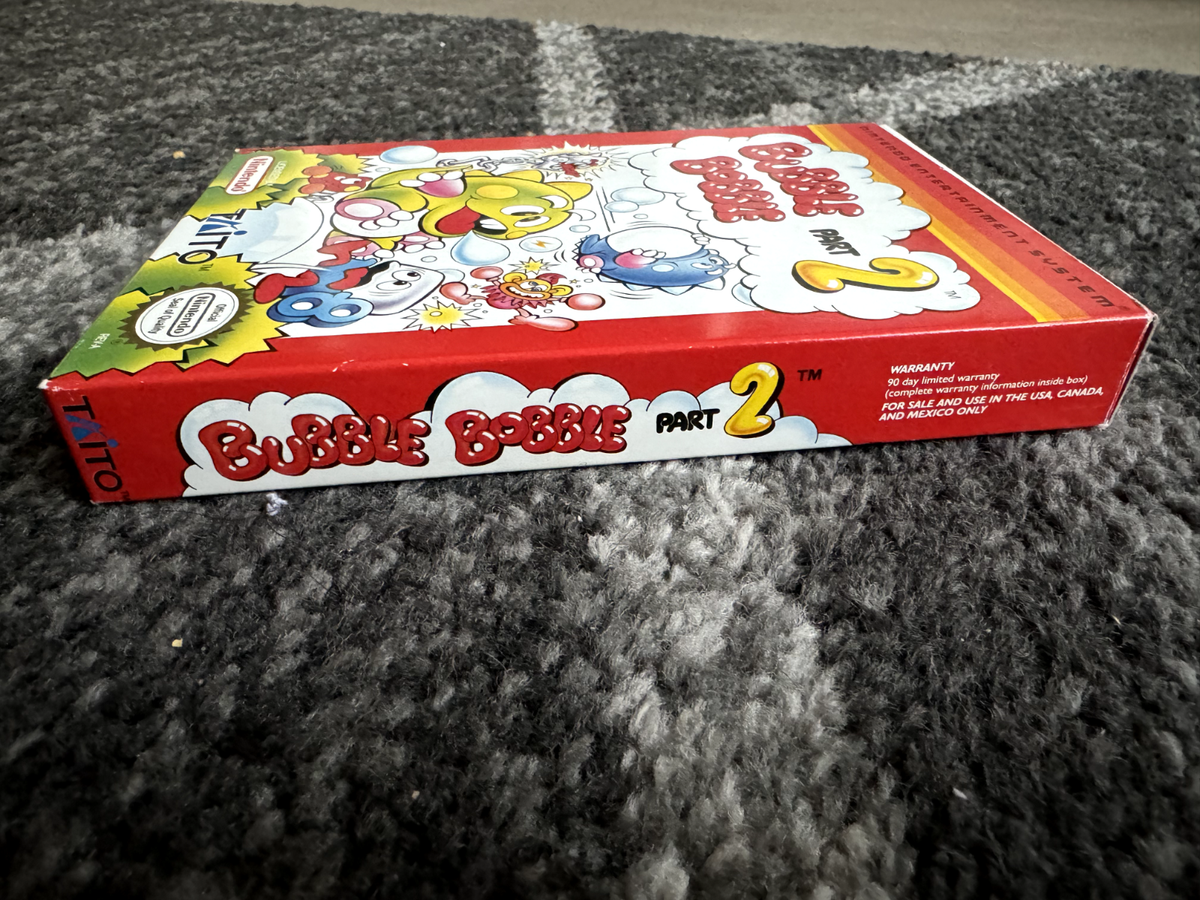 Bubble Bobble Part 2 (Nintendo Entertainment System, 1993 Bubble Bobble Part 2 (Nintendo Entertainment System, 1993