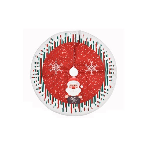 Party Supplies Elk Xmas Tree Skirt Floor Mat Cover Christmas Carpet Xmas Decor - Picture 12 of 17