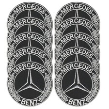 10 pcs Mercedes Benz German Car Logo Size 2.7...