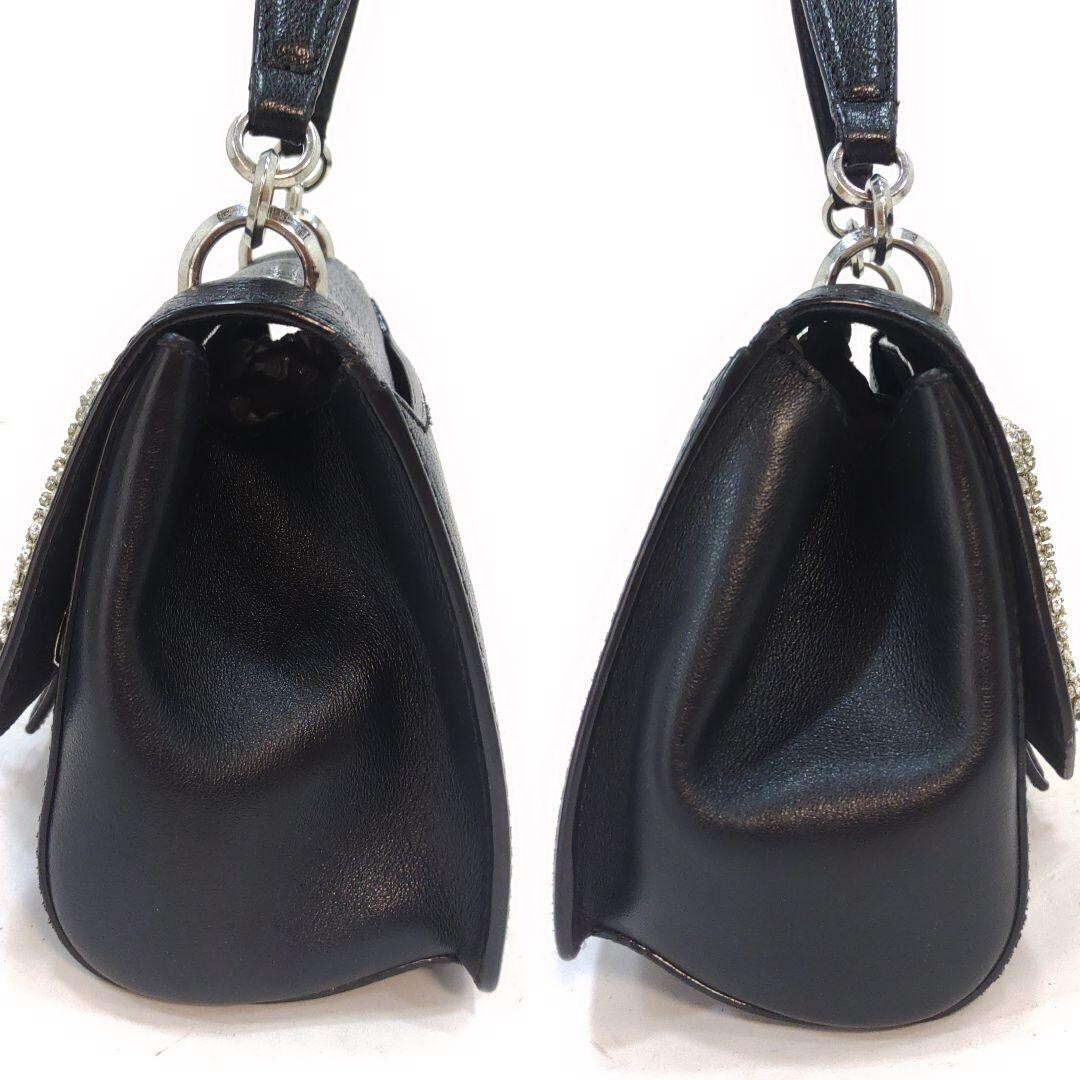 JIMMY CHOO Madeline Handbag 2Way Shoulder Black Authentic | eBay JIMMY CHOO Madeline Handbag 2Way Shoulder Black Authentic | eBay