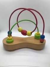 Wooden Bead Maze Suction Cups Table Highchair