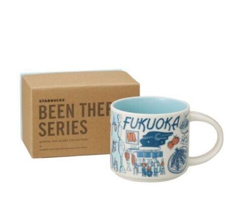 STARBUCKS Japan Been There Series FUKUOKA Mug 14 oz (414mL