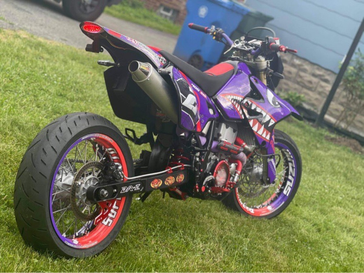 Suzuki DRZ400SM Drz400s drz400 Supermoto DRZ SEMI CUSTOM GRAPHICS