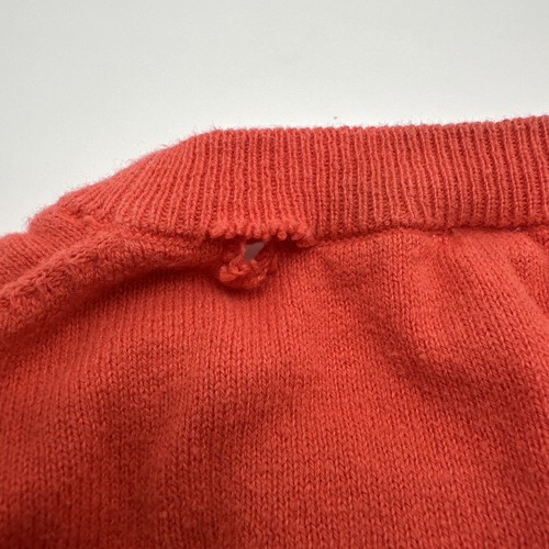 Gap Sweater Youth Girl X-Small Orange Solid ..#18537 - Picture 9 of 10