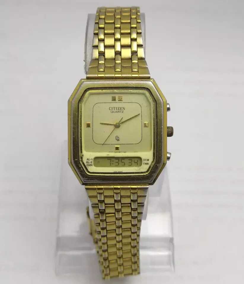 Vintage Citizen Quartz CQ Japan 8950 Ana-Digi Quartz Vintage Citizen Quartz CQ Japan 8950 Ana-Digi Quartz