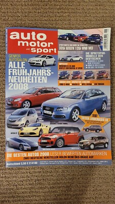AUTO MOTOR UND SPORT MAGAZINE (GERMAN) FEBRUARY 2008