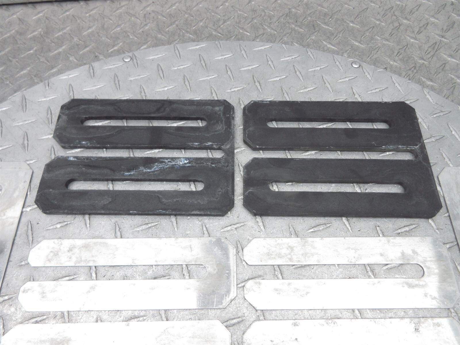 2008 Ferrari F430 Spider Rear Bumper Spacer Mounting Shim Alignment Plate Lot