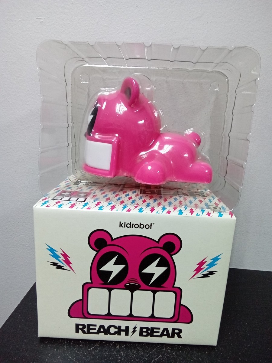 Reach Bear 6'' Red/Pink Kid Robot Signed Bottom Limited Edition