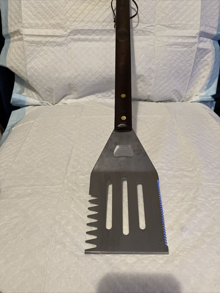 3pc Coleman BBQ Camping Out Door Stainless Steel Grill Set.Spatula,Tongs,Fork 3pc Coleman BBQ Camping Out Door Stainless Steel Grill Set.Spatula,Tongs,Fork