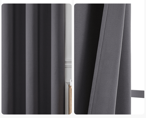 2X Blockout Curtains Blackout Window Curtains Draperies Pair Eyelet for Bedroom - Bild 22 von 54