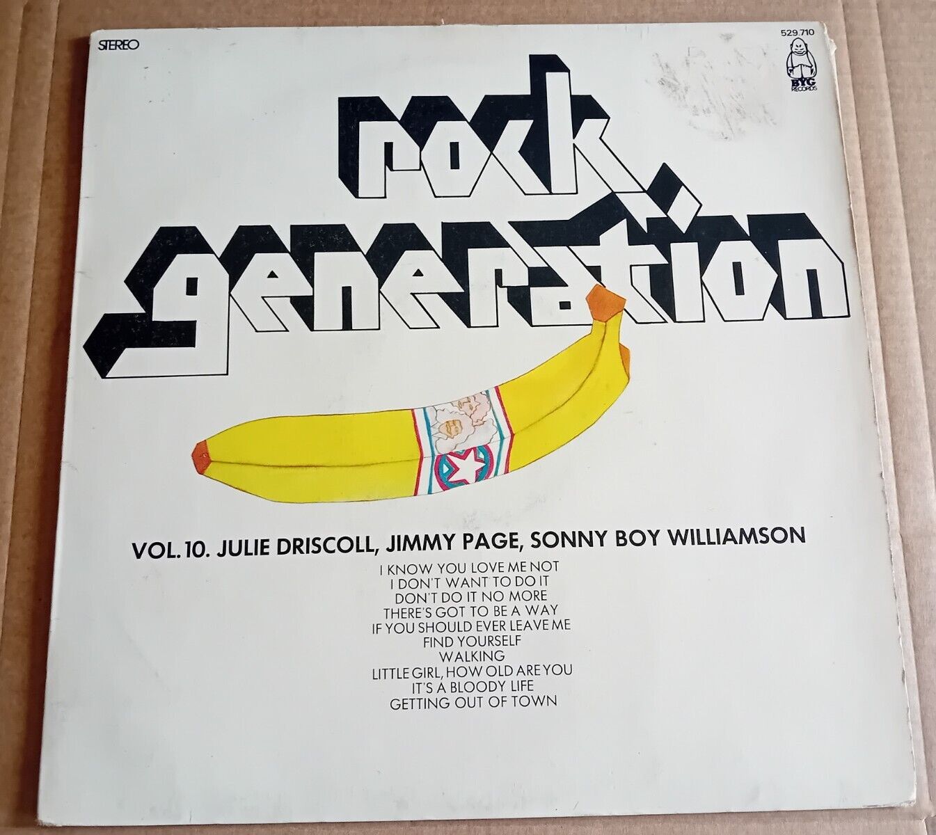 Julie Driscoll Jimmy Page - Rock Generation Vol 10 - LP 12" Album 1962-67 Free P