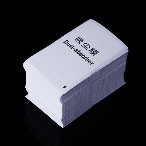 200pcs Mobile Cell Phone Tablet Protector Screen Dust Absorber Dedust Sticker - Zdjęcie 7 z 8