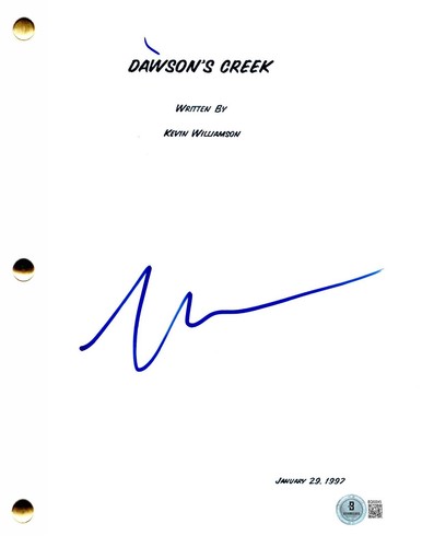 Katie Holmes Signed Dawson's Creek Pilot Script Authentic Autograph Beckett