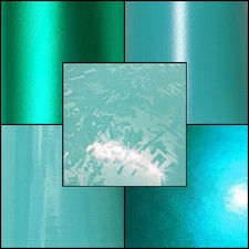 5 Styles of TIFFANY MINT TEAL Self Adhesive Vinyl Wrap - AIR FREE Car Film