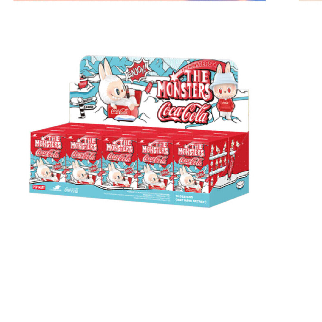 POP MART THE MONSTERS Labubu Coca-Cola Series Plush Sealed