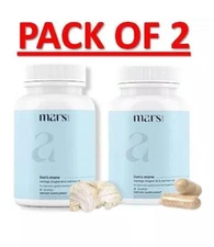 mars by GHC Lion’s Mane Caps (60N) Powered with Moringa Powder (Pack of 2)