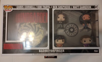 Soundgarden BadMotorFinger Funko Pop! Albums Deluxe 47 Chris