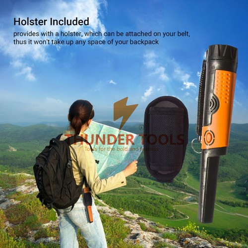 Handheld Pinpointer Metal Detector Fully Waterproof Underwater Metal Detector - Picture 3 of 14