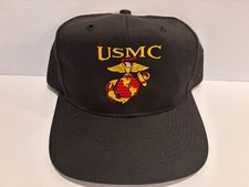 USMC Marine Corps BALL CAP Trucker Hat Vintage