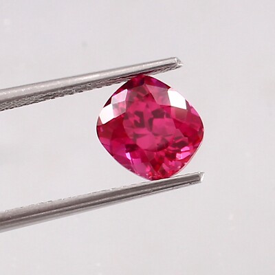 Premium Qualität Natürlich Ceylon Rosa Saphir Lose Kissen Edelstein Schnitt