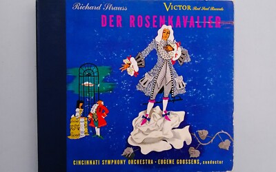Strauss 78rpm 12-inch Set Victor Records #DM-997 Der Rosenkavalier
