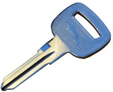 Genuine Jaguar Key blank 1988 - 1989 XJ6, XJR...