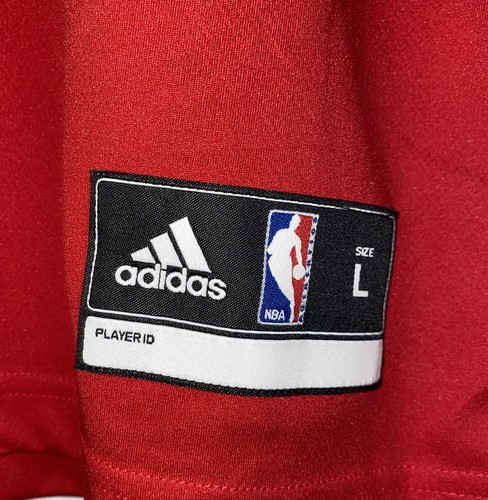 CHANDLER PARSONS HOUSTON ROCKETS SIGNED JERSEY No. 25 ADIDAS RED AWAY Sz LARGE - Picture 4 of 12