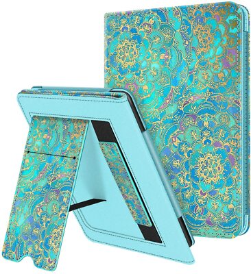 Stand Case for Kindle Paperwhite 11th Gen 2021 Sleeve Cover Card Slot Hand Strap