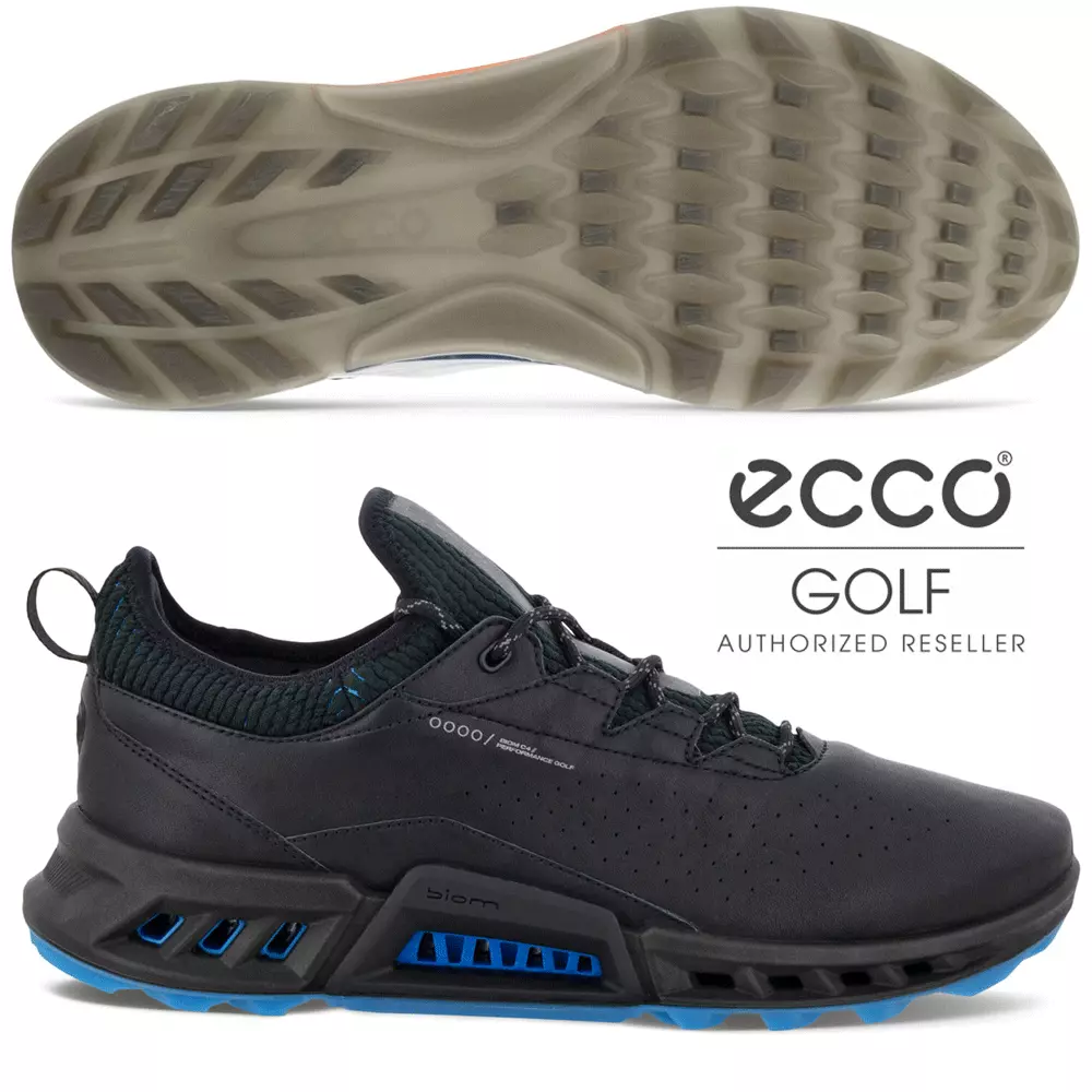 ECCO M GOLF BIOM C4 GORE-TEX MEN'S GOLF SHOES / BLACK DRITTON