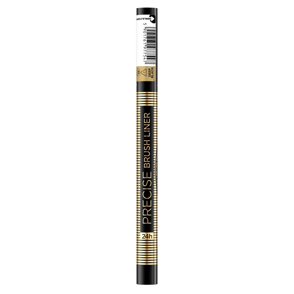 5901761977547 Точная подводка для глаз с кисточкой w pisaku Deep Black Eveline Cosmetics