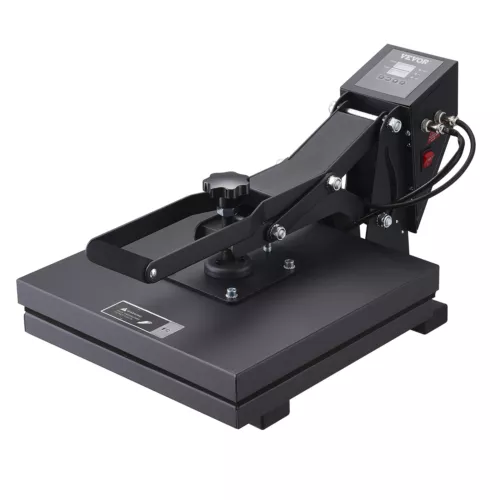 VEVOR 15" x 15" Heat Press Machine Clamshell Printer Transfer for DIY T-shirt