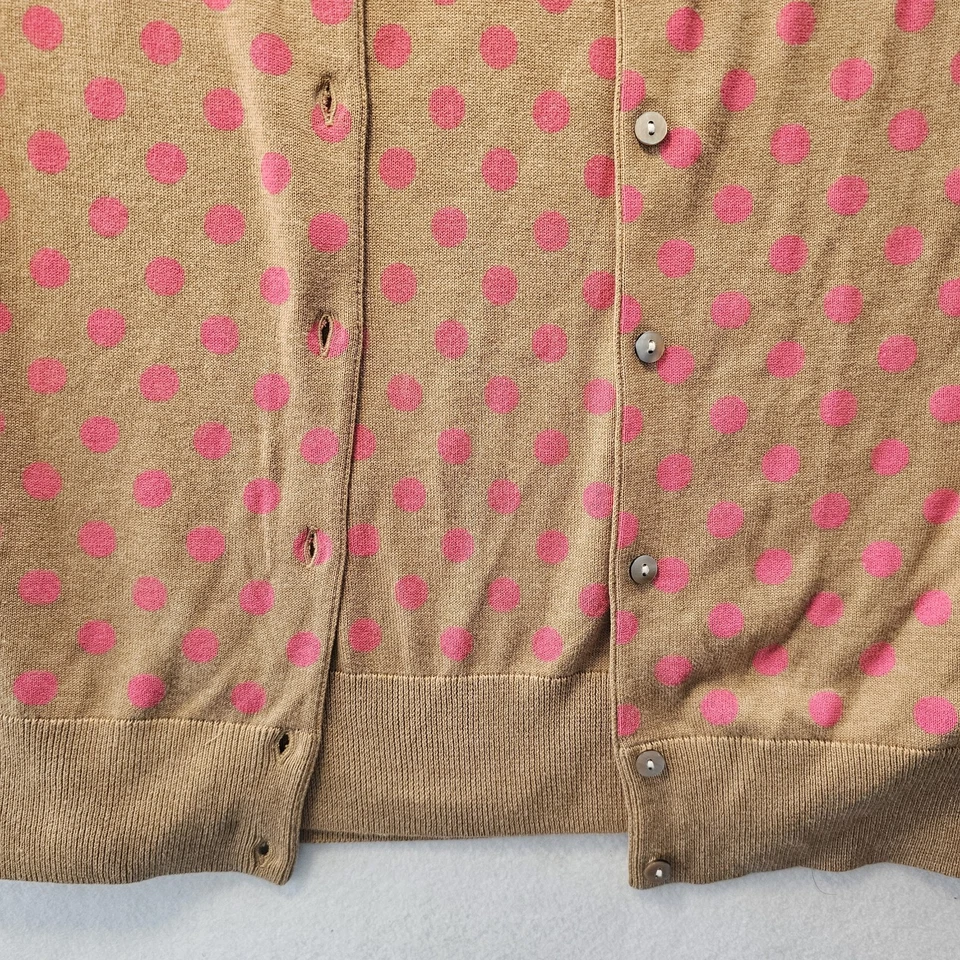 Lands' End 2 изделия кардиган комплект 2XL женщин пуловер и пуговицы Supima хлопок - Изображение 3 из 4