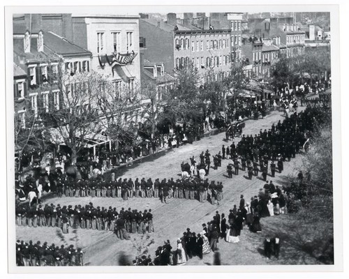 1865 Civil War Parade Pennsylvania Ave. Washington DC 8x10 Photo