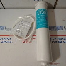 AQUACREST In-Line Water Filter for Refrigerator and Ice Maker, Filter Only