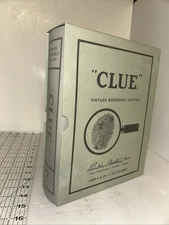 Clue Vintage Bookshelf Edition Parkers Brothers WS Game Co. Complete