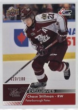 2022-23 Upper Deck CHL Exclusives 23/100 Chase Stillman #23 16uw