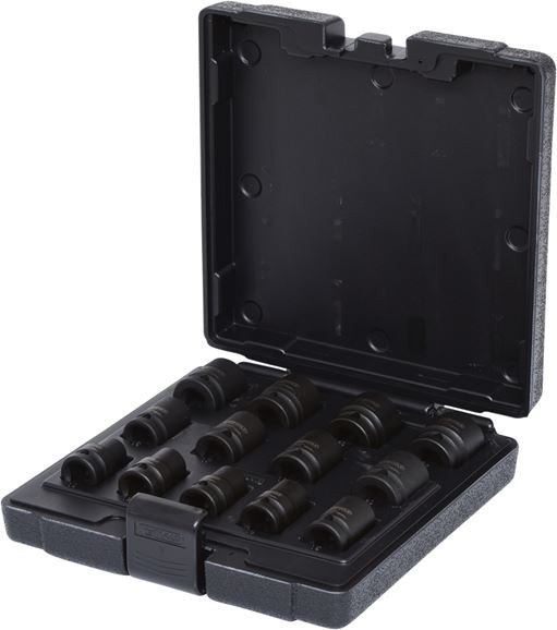Ks Tools 515.0900 1/2'' 12-Kant-Kraft-Stecknuss-Satz, Kurz, 13-Tlg.-image