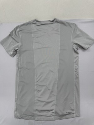 Adidas Techfit Grau Herren Large Compression Kurzarm T-Shirt