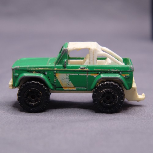 Matchbox 1972 Ford Bronco camion pressofuso 4x4 verde - Foto 4 di 6