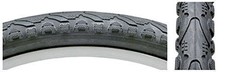 SUNLITE Khan Street Tires, 26" x 1.95", Black/Black