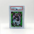 2024 Panini Select Club Level Caleb Williams Neon Green Shock /499 #216 PSA 10