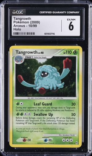 Tangrowth graded CGC 6 for sale on eBay