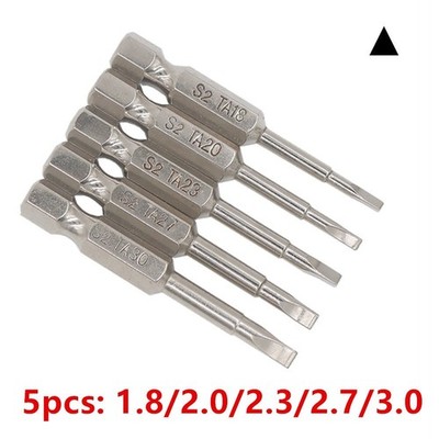 5tlg Magnetischer Dreikant Schraubendreher Bit Satz TA1.8/TA2/TA2.3/TA2.7/TA3mm