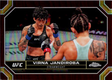 2024 Topps Chrome UFC - Magenta Refractor #194 Virna Jandiroba